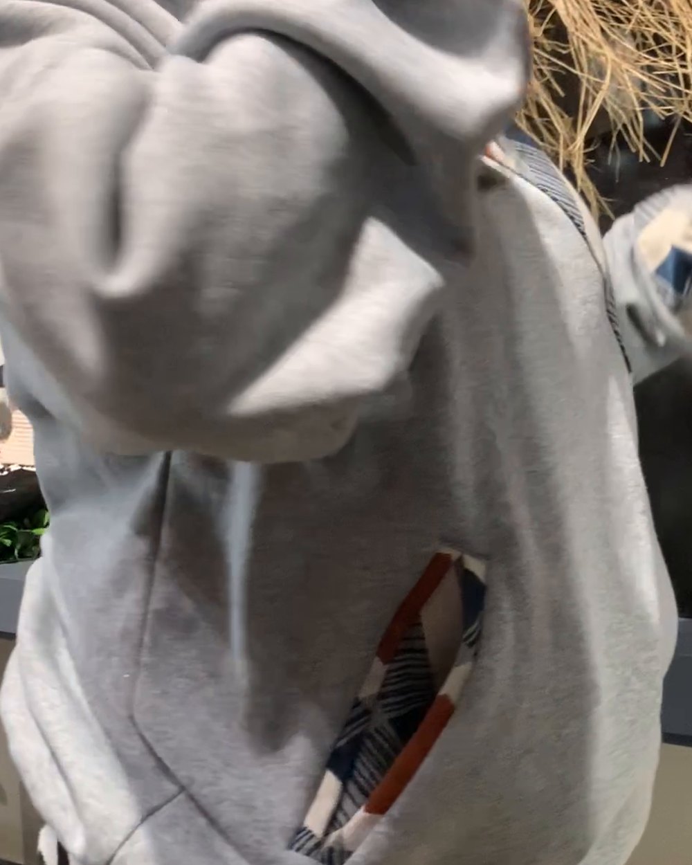 Oversized Panel Hoodie - Image 2